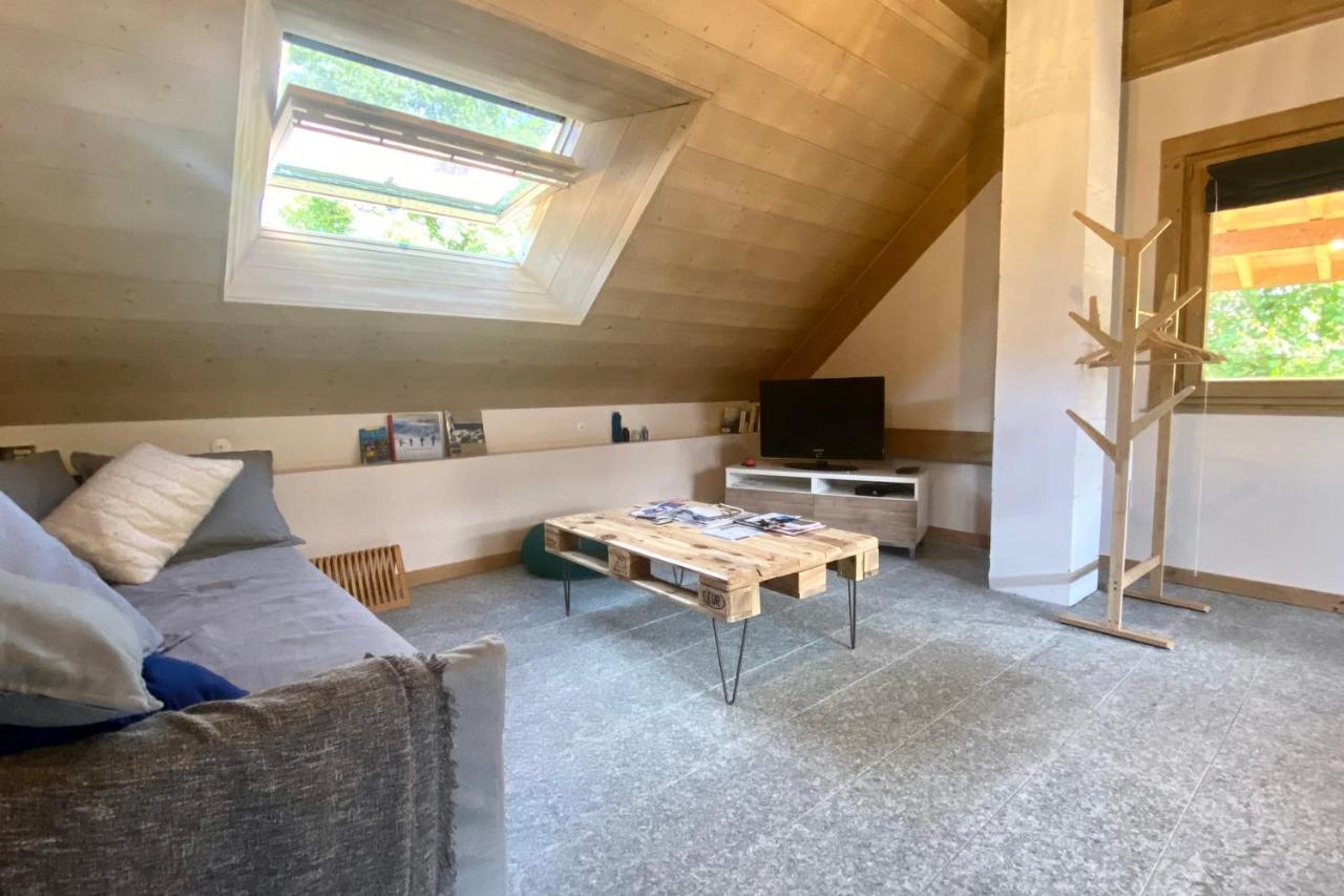 L'Alpage De La Bergerie Apartment In A Cosy Farmhouse ! Naves-Parmelan Bagian luar foto