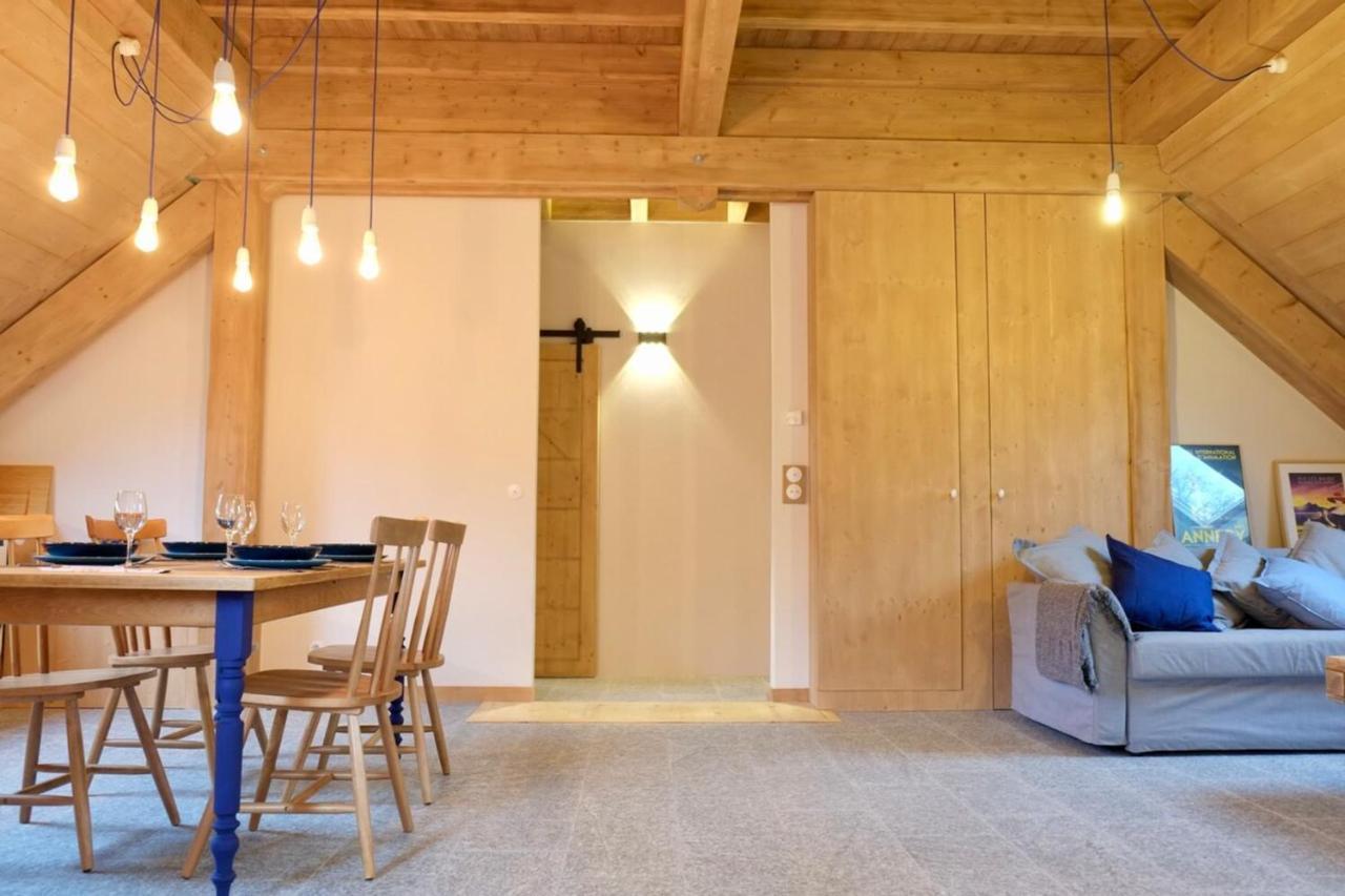 L'Alpage De La Bergerie Apartment In A Cosy Farmhouse ! Naves-Parmelan Bagian luar foto