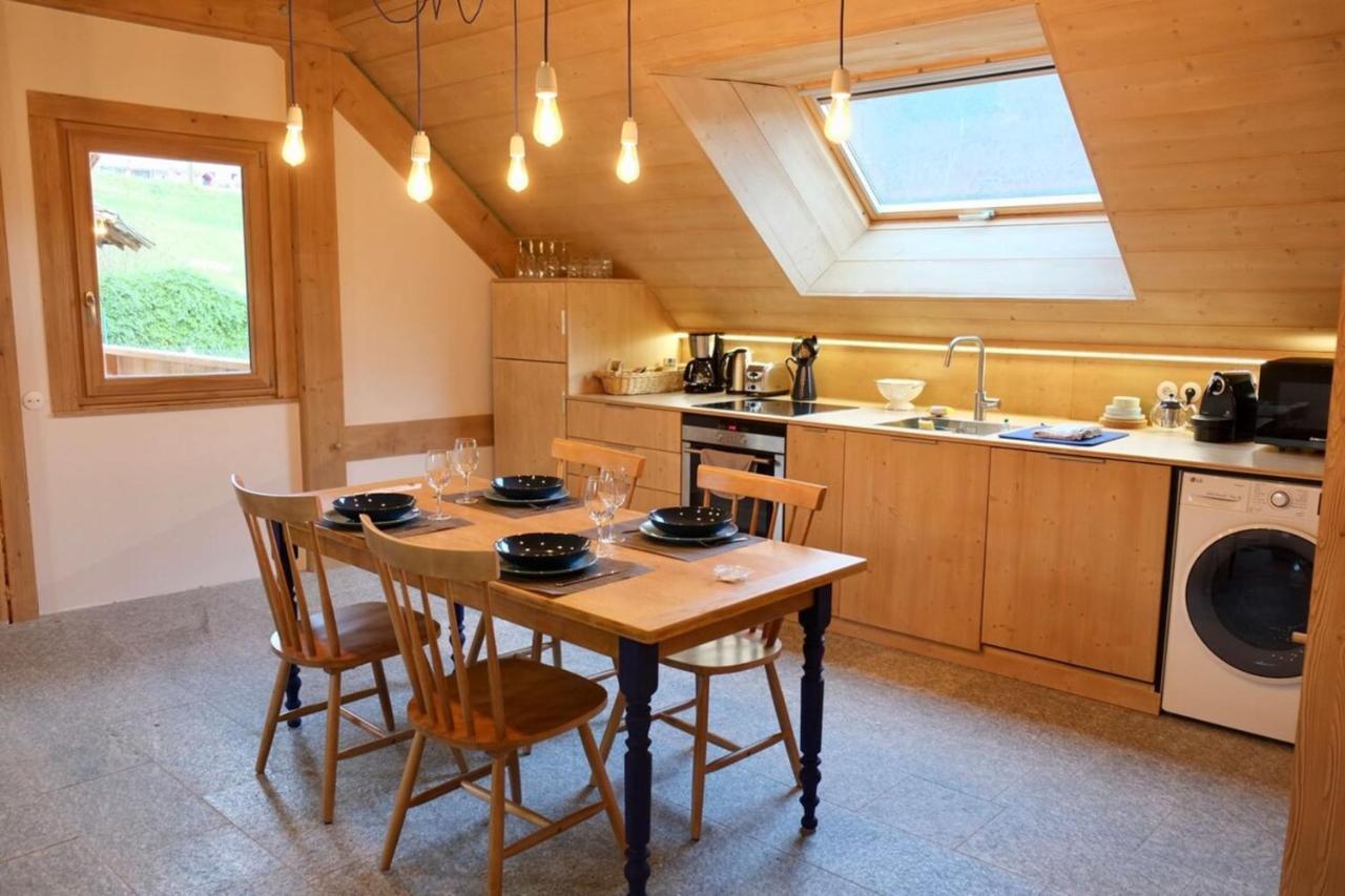 L'Alpage De La Bergerie Apartment In A Cosy Farmhouse ! Naves-Parmelan Bagian luar foto